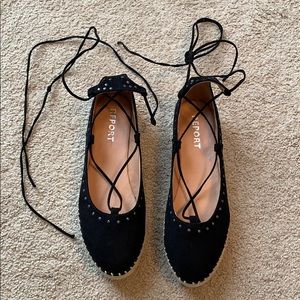 Espadrille flats